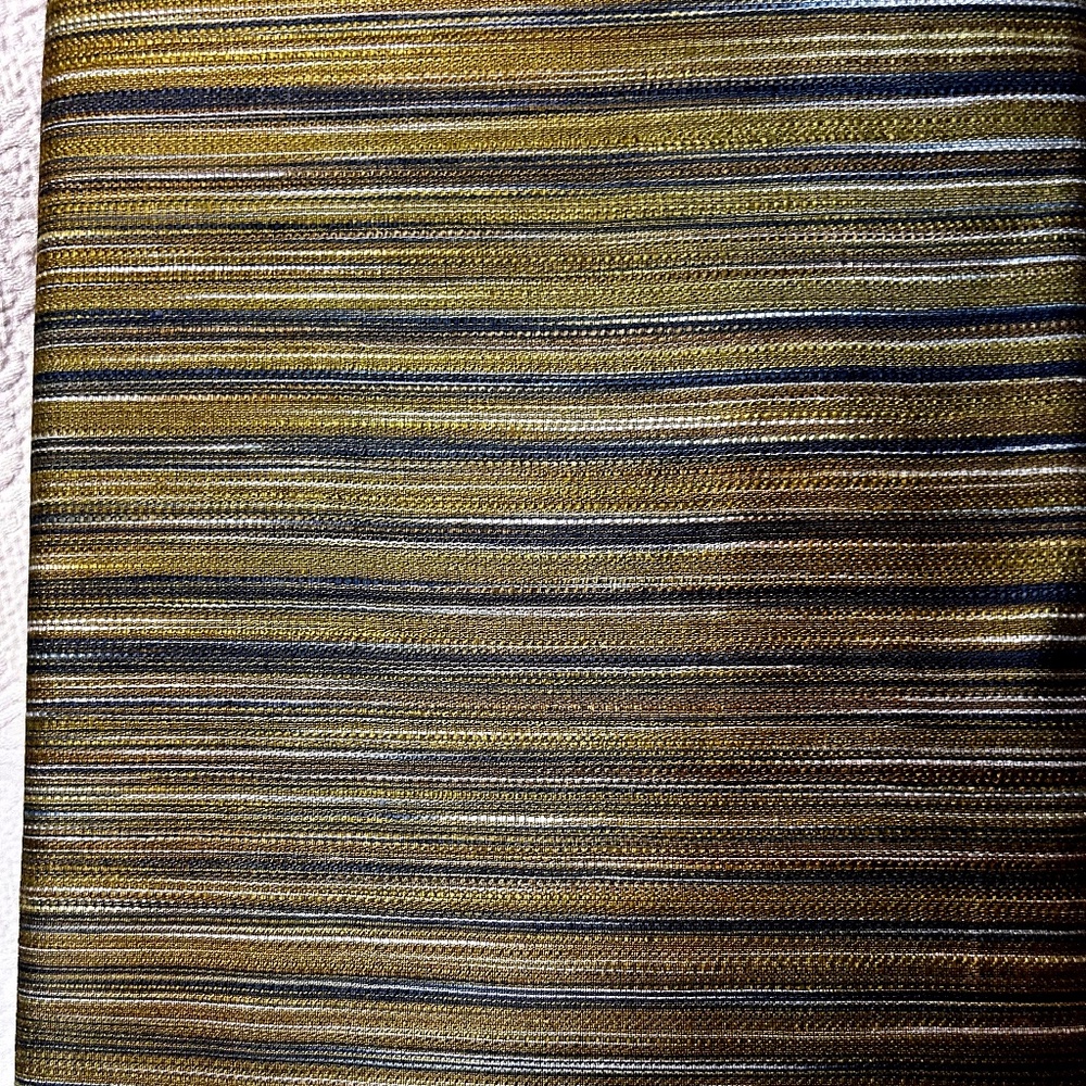 Crate & Barrel Drapery Panels-Vincenza Olive/50 W inches x 84 L inches